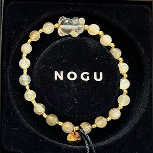 💛💛 NOGU Honey Bear Gemmy Bear Bracelet Citrine x Gold 💛💛